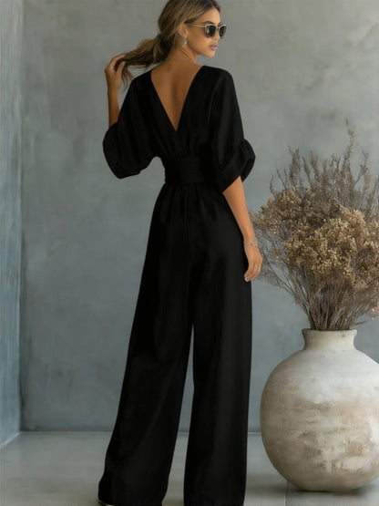 Sahny | Linnen jumpsuit