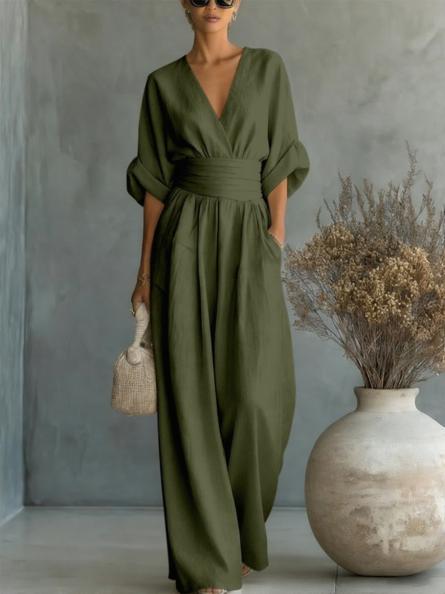Sahny | Linnen jumpsuit